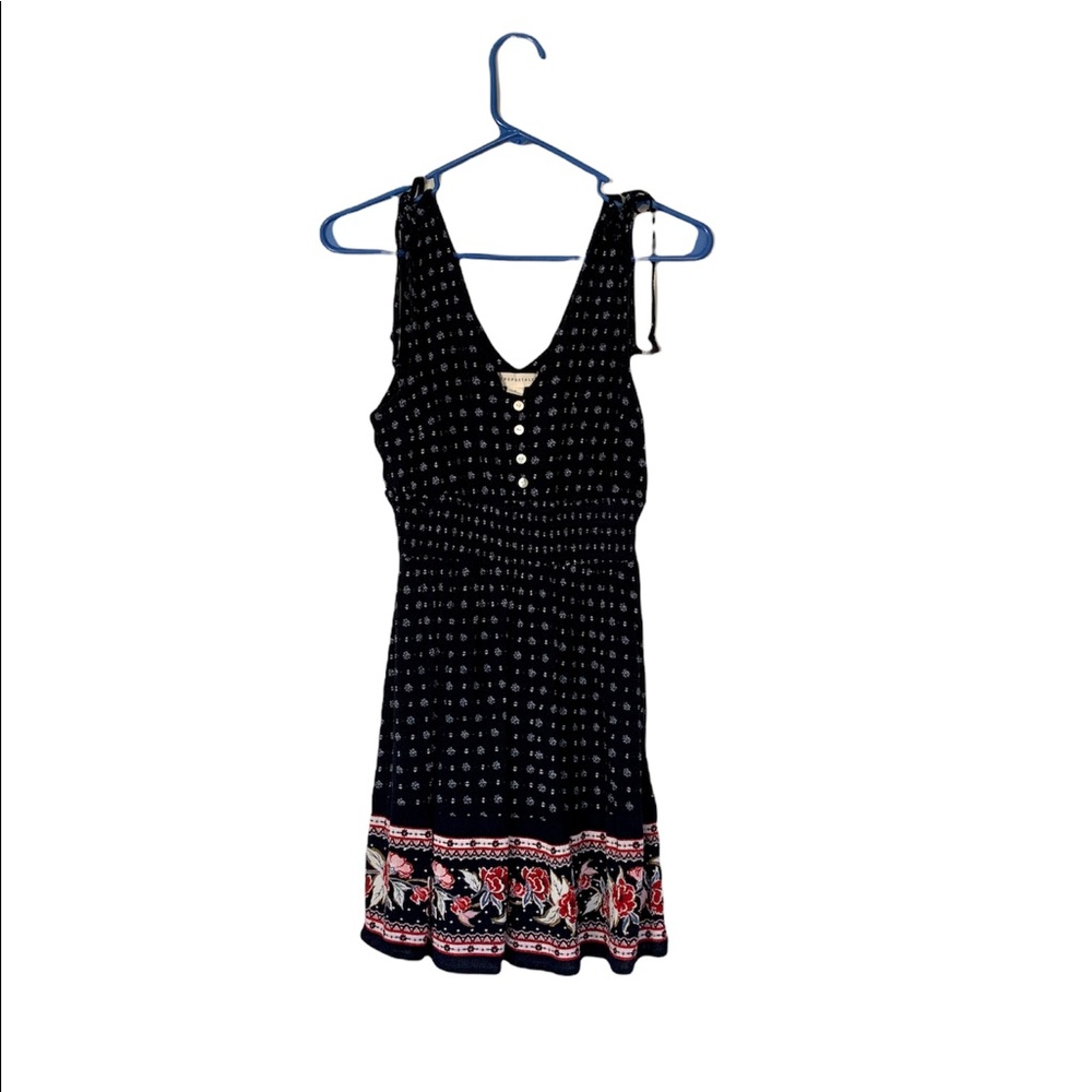 Aeropostale navy blue sleeveless dress